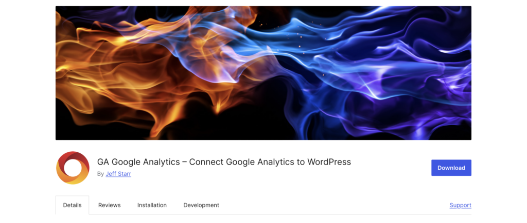 GA google analytics plugin